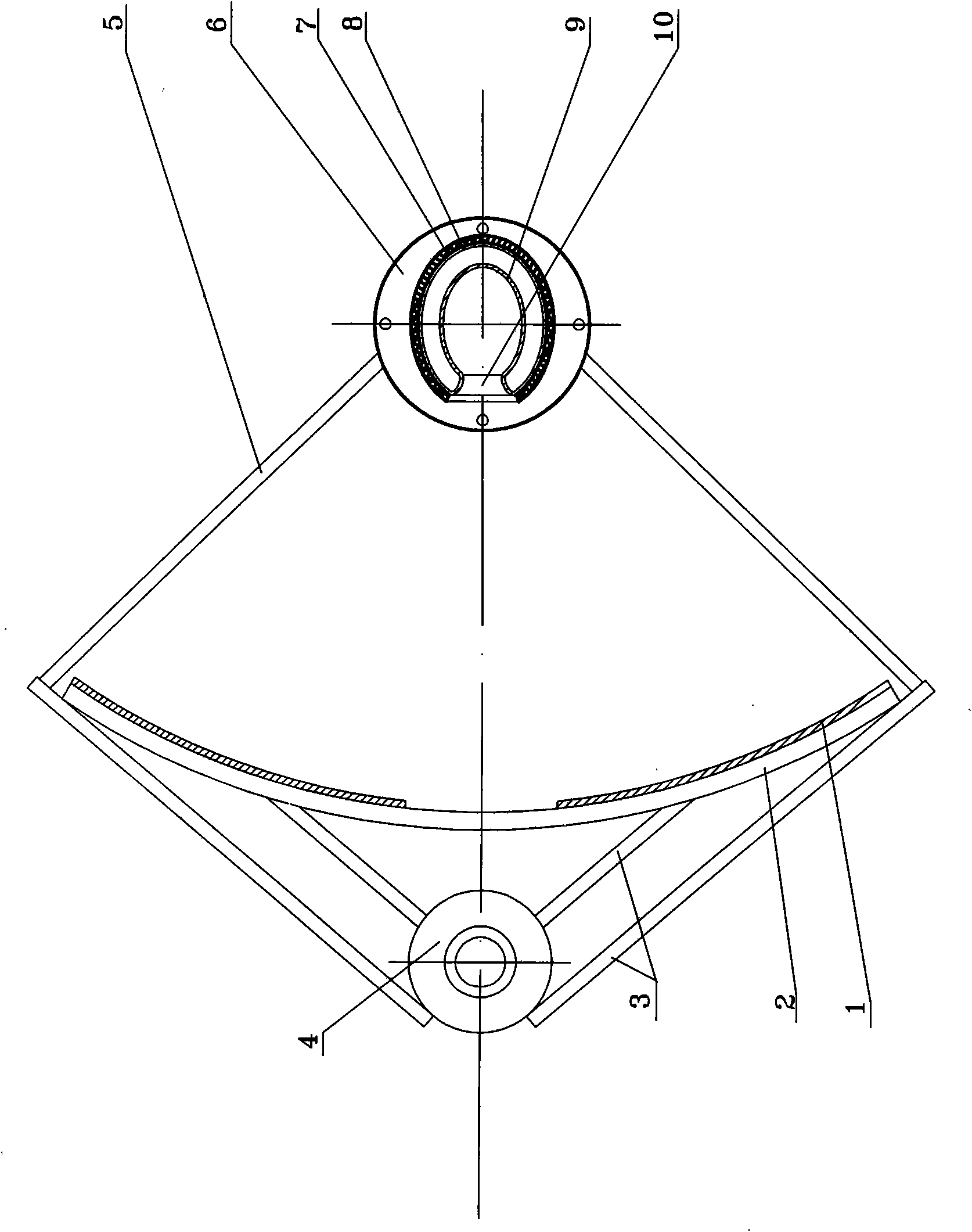 Cavity-type solar collector