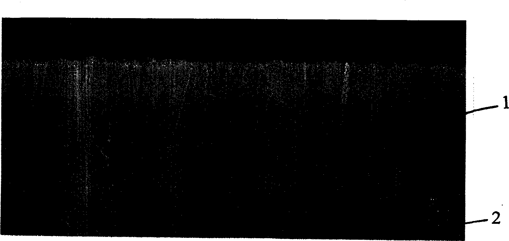 Germanium nanopoint/silicon nanowire array structure thin film and preparation thereof