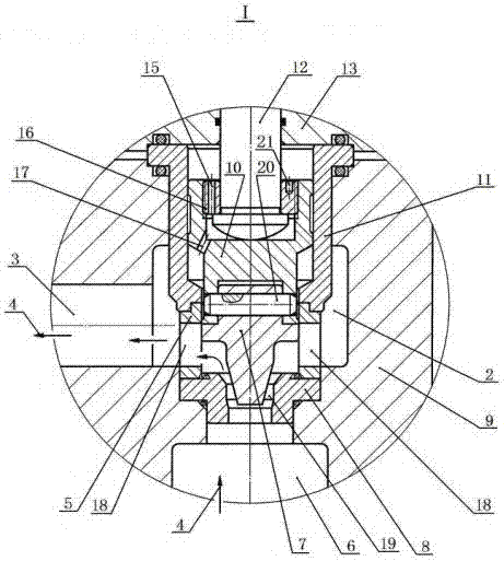 Erosion-resistant and corrosion-resistant high-pressure throttle valve and production method of combined valve core