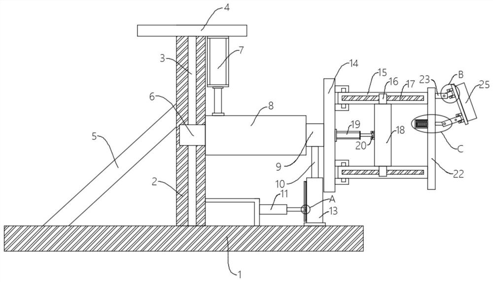 A smart port automatic magnetic mooring device