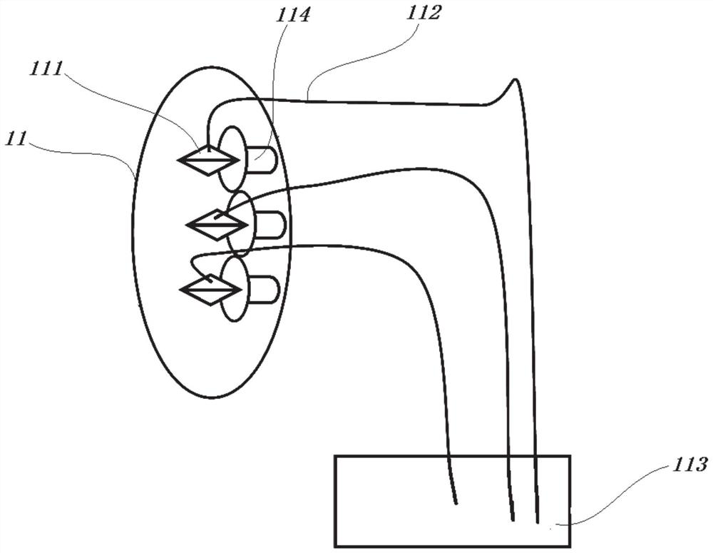 Glass fiber reinforced plastic flexible composite pipe, production device and production method