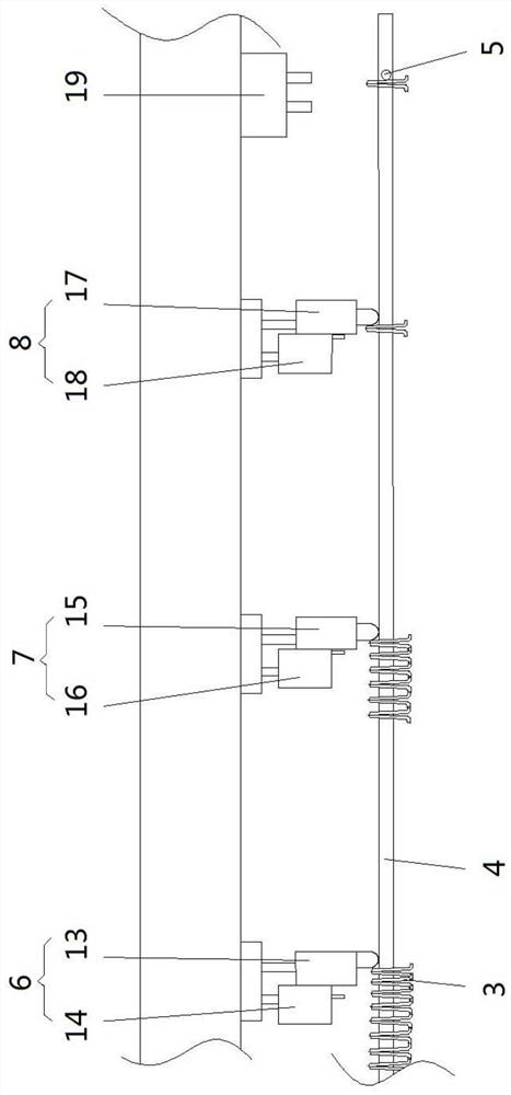 One-by-one hook feeding device and feeding method thereof