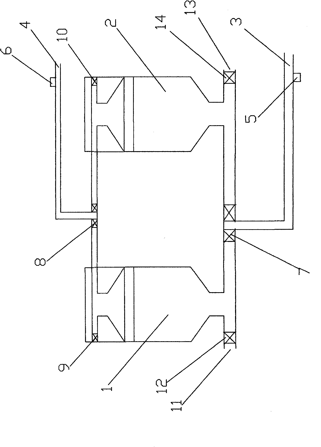 Automatic double-barrel-switching melt filter