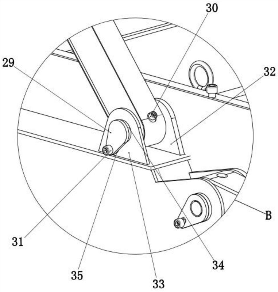 Lamp holder driving structure of desilting robot