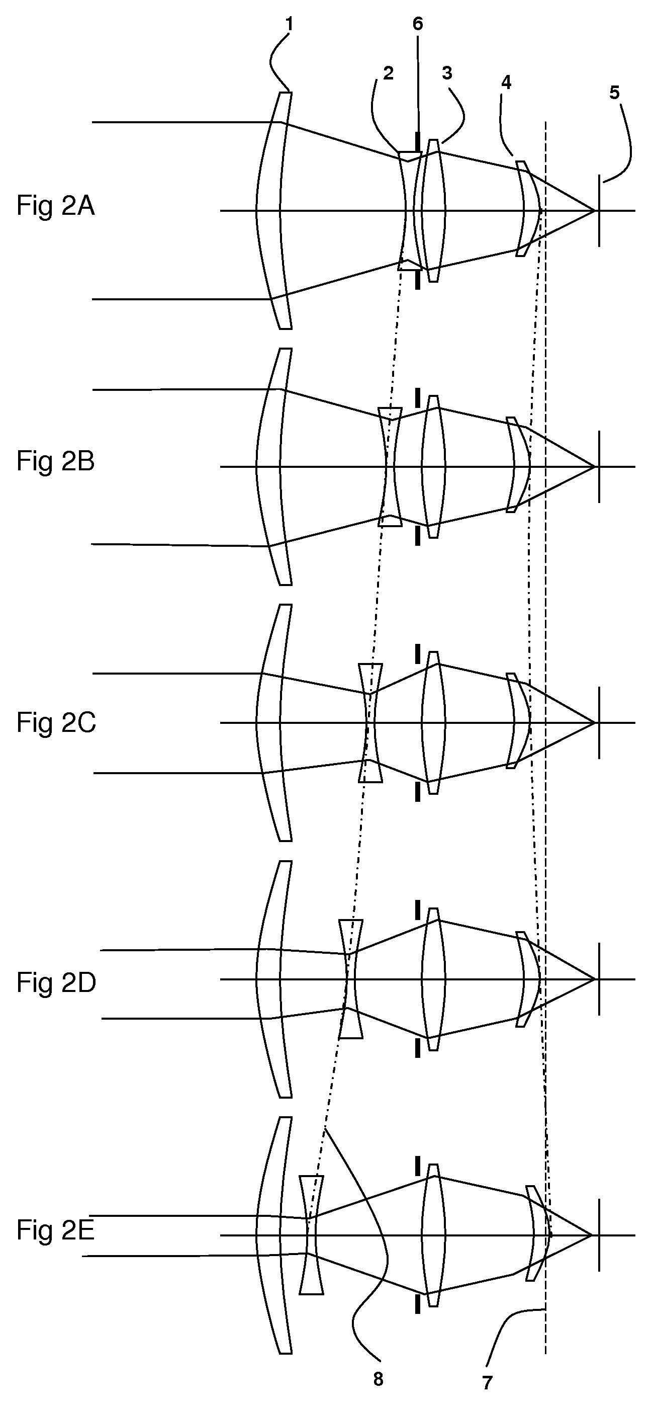 Short infrared zoom lens system