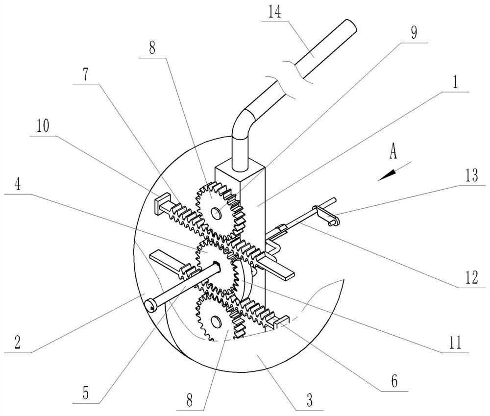 Oval-body-adjustable gynecological close-range back-loading source applicator