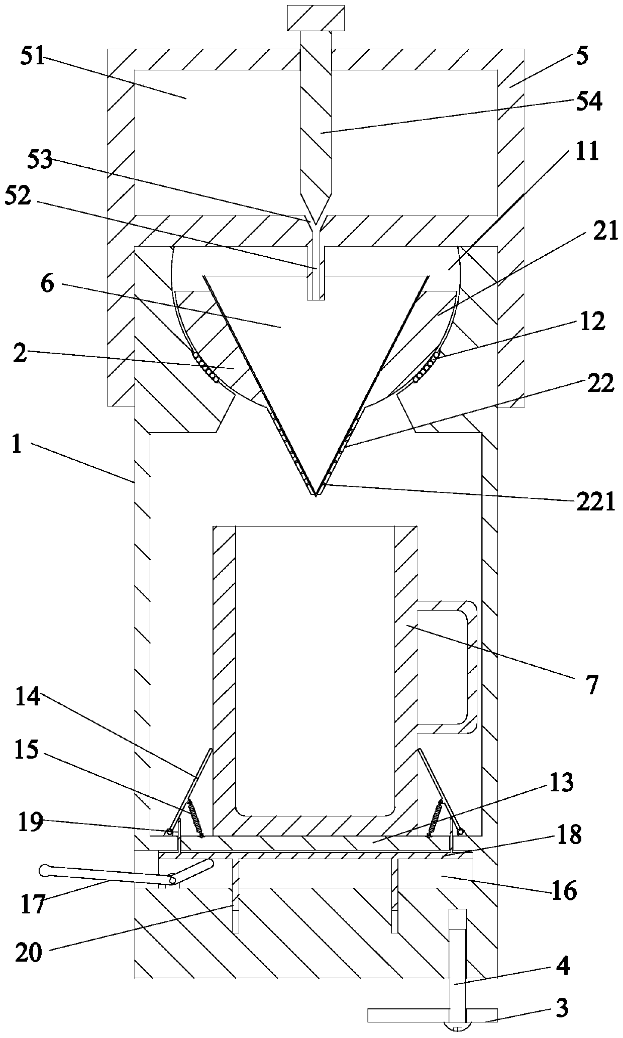 On-board coffee brewing device