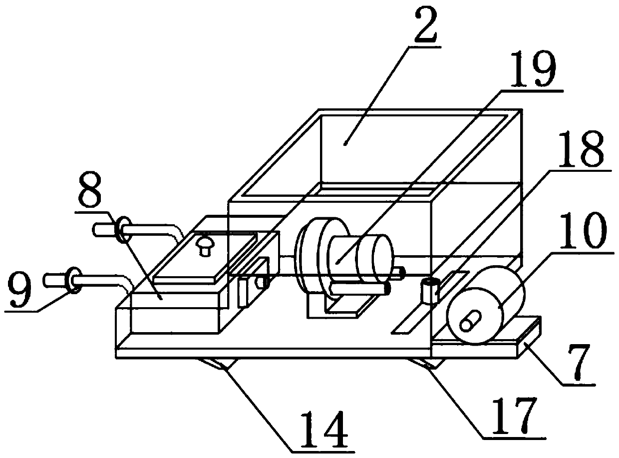 Imitated harrow single-rotor mulching film cleaning device