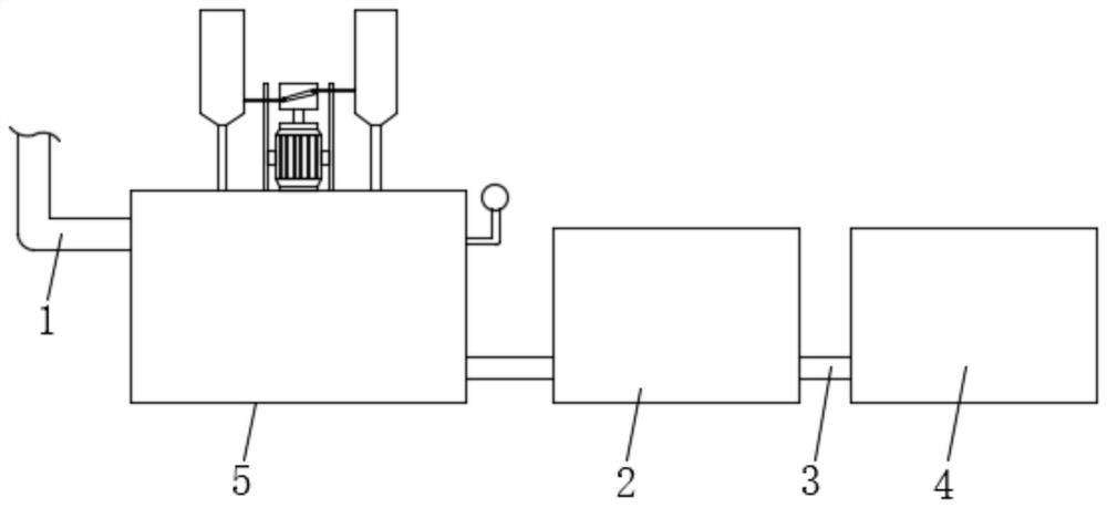 Pretreatment device applied to electroplating wastewater treatment equipment