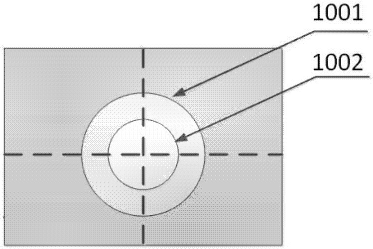 Coaxial interference surface plasma microscopical method and coaxial interference surface plasma microscopical system based on pupil modulation