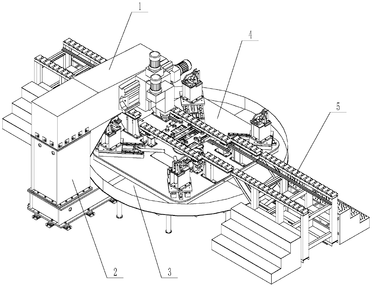 Special processing equipment for milling instead of turning