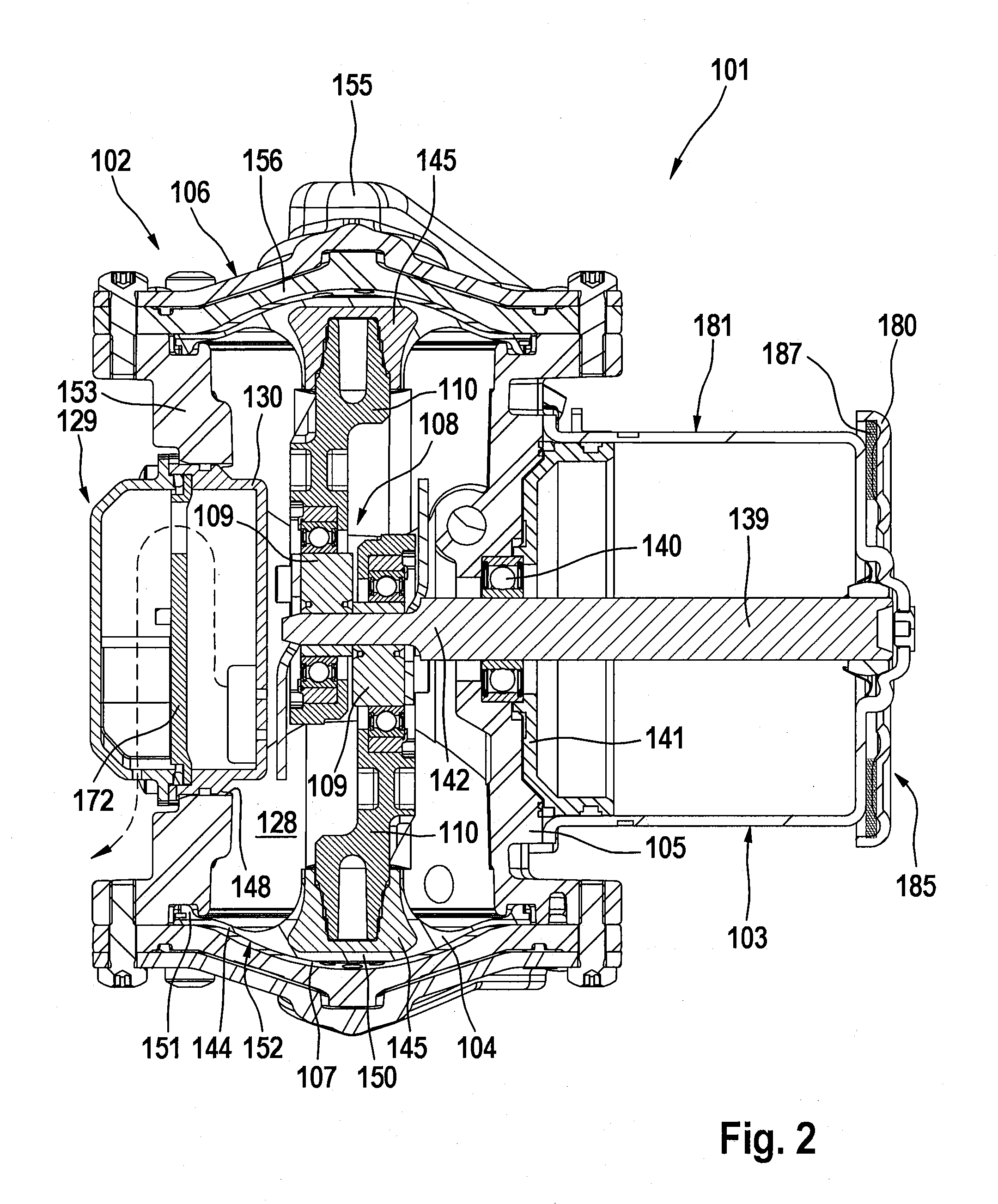 Motor/pump assembly