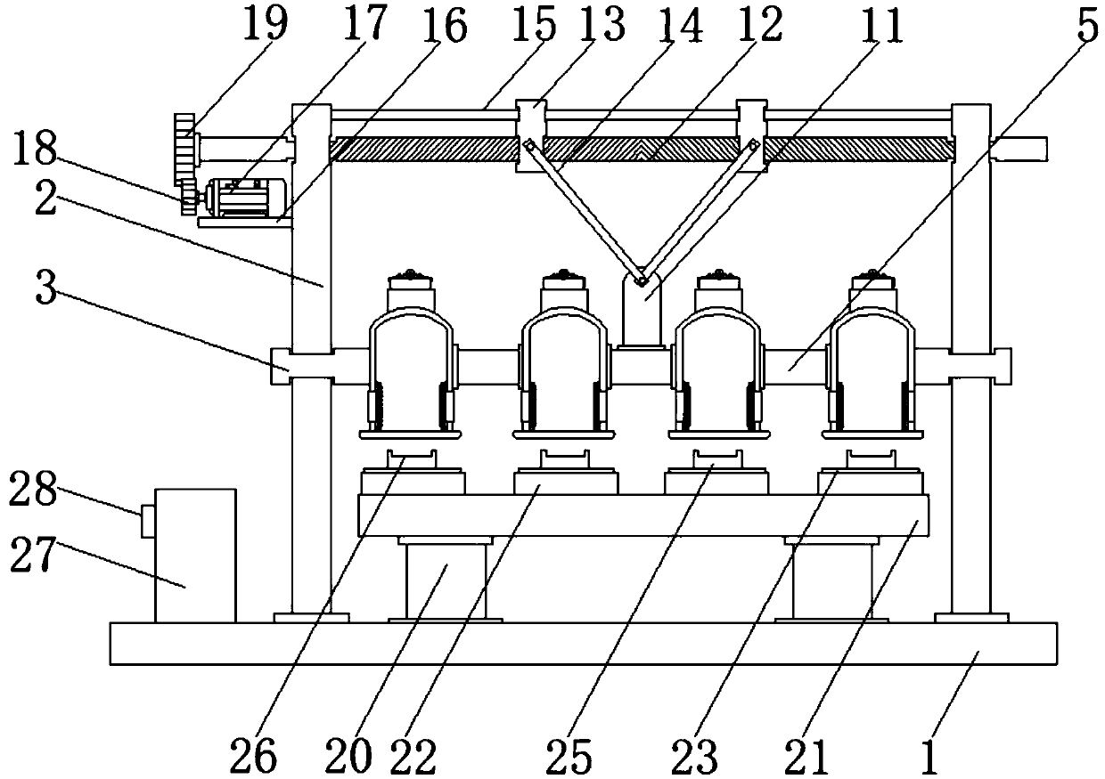 Fast drying device used for electrical porcelain production