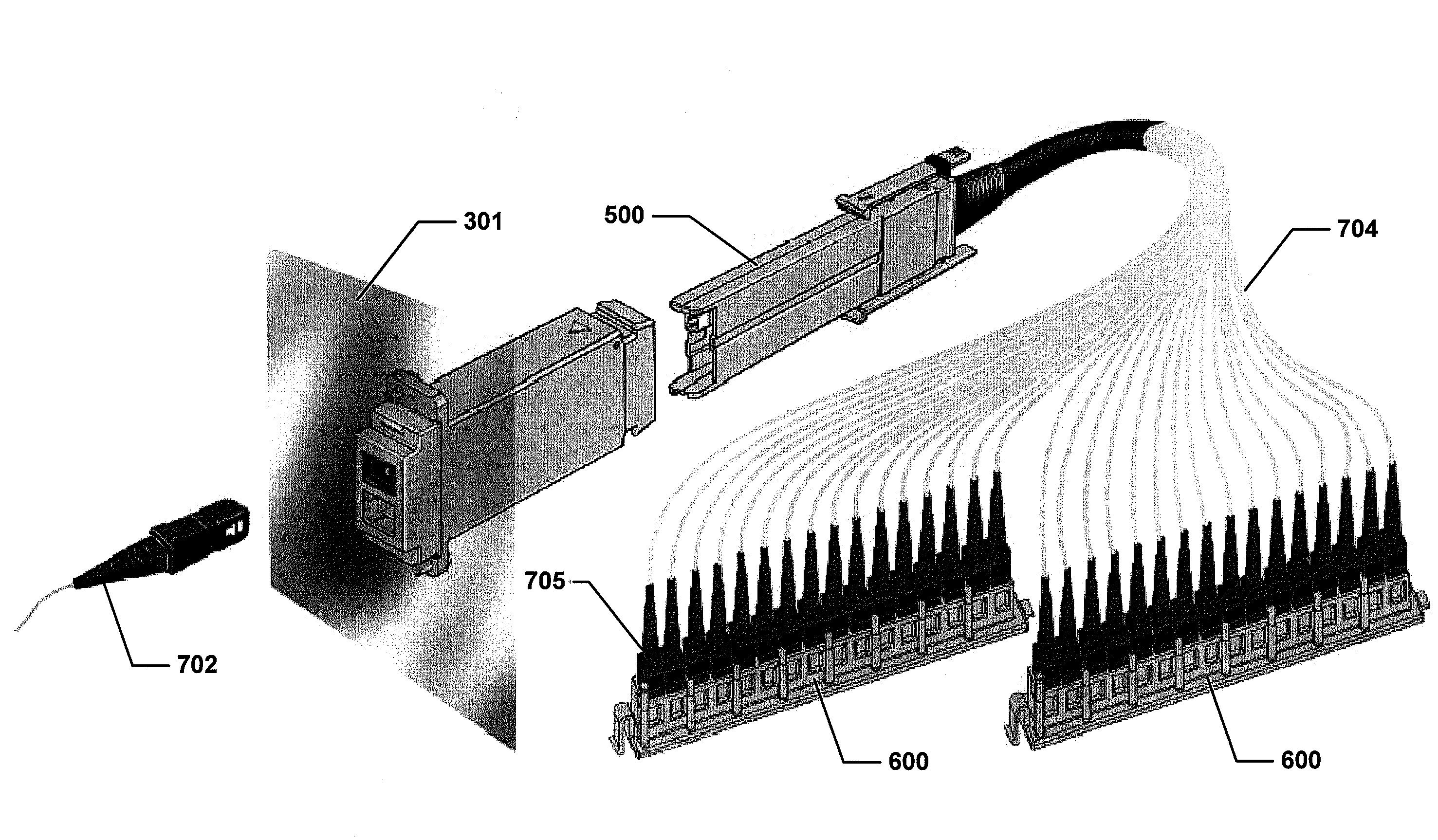 Fiber distribution hub