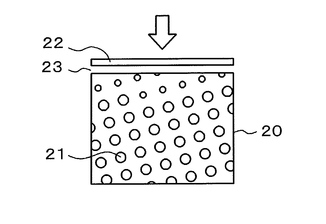 Oriented film printing plate and manufacturing method for liquid crystal display device