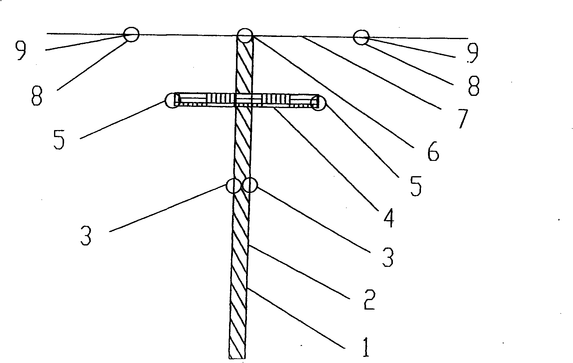 Novel viticultural rack