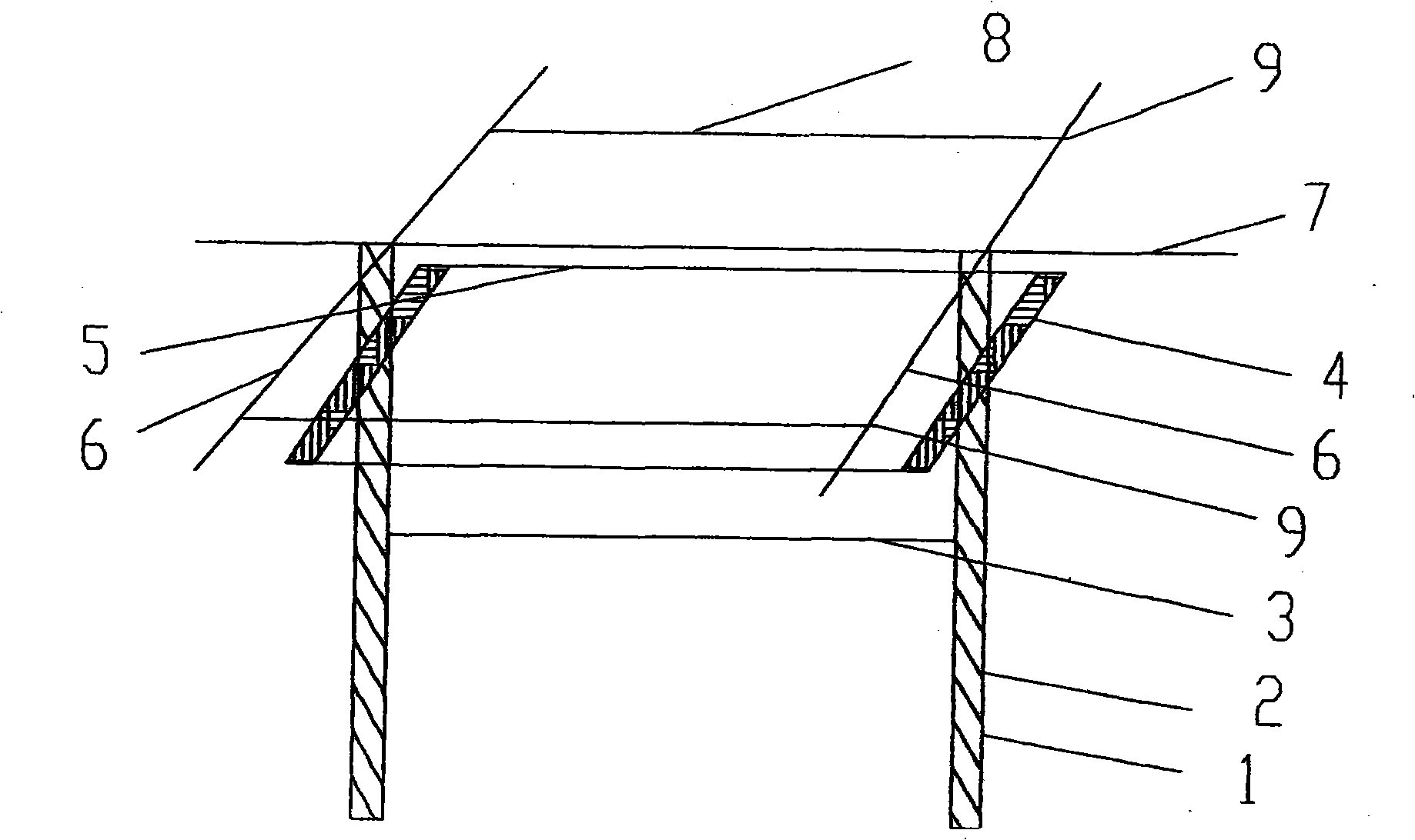 Novel viticultural rack