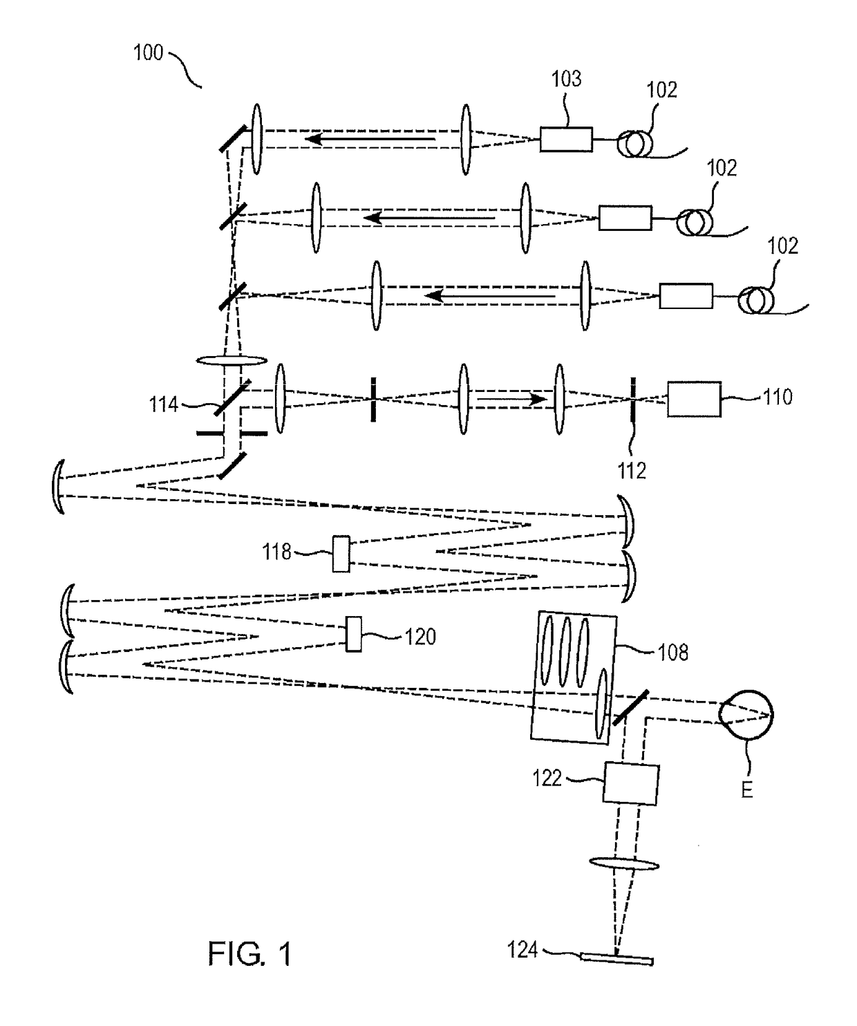 Scanning laser ophthalmoscope for real-time eye tracking and method of operating same