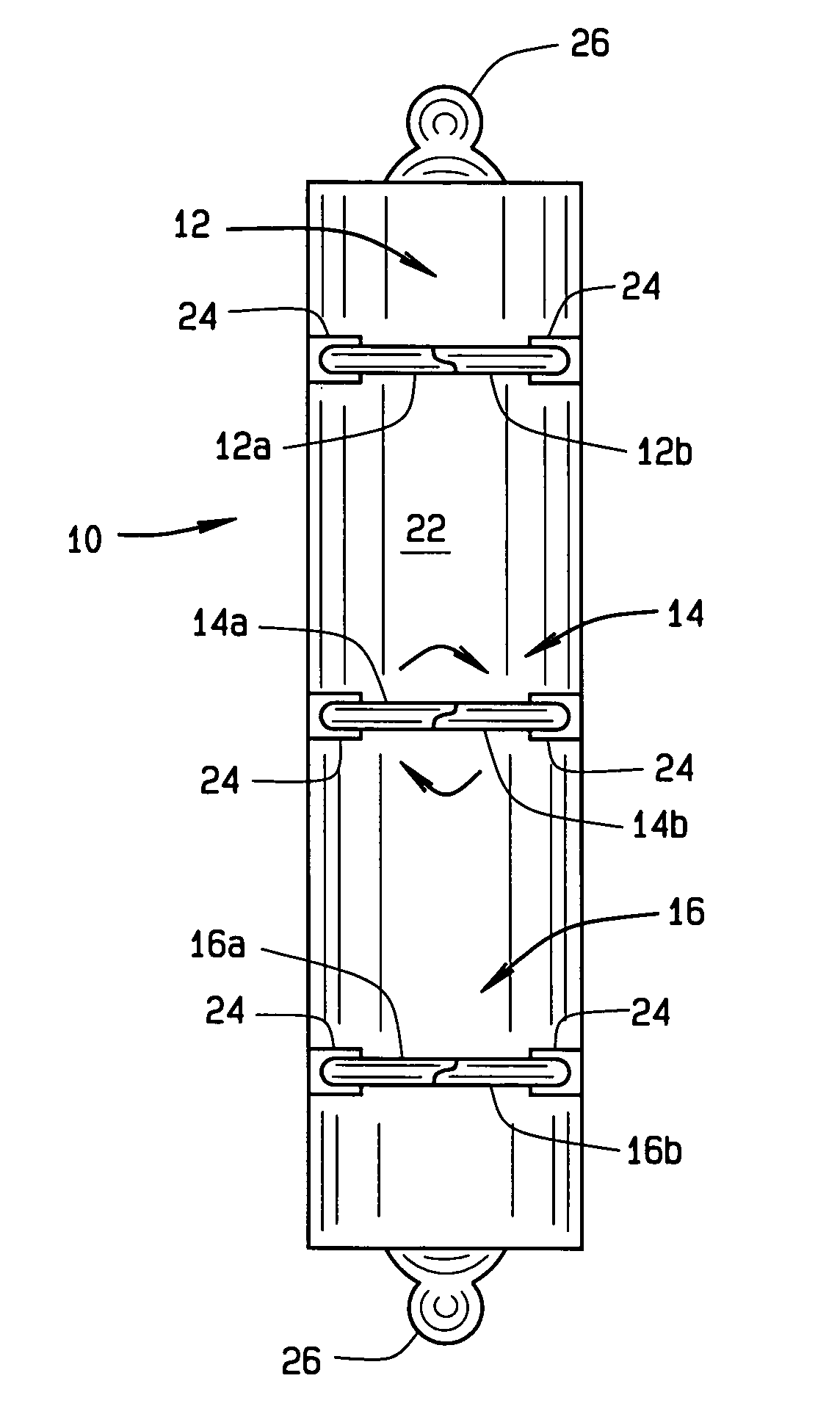 Twist lock ring binder