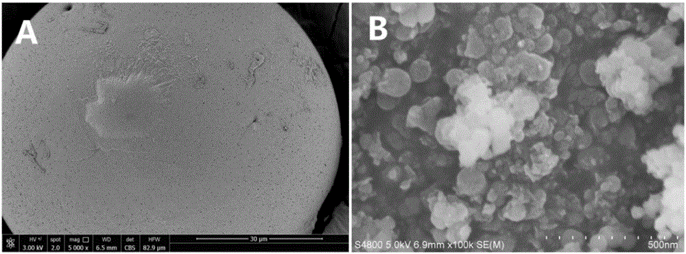 Controlled preparation method of surface porous structure of polylactic acid/HAP (hydroxyapatite) composite microspheres and application