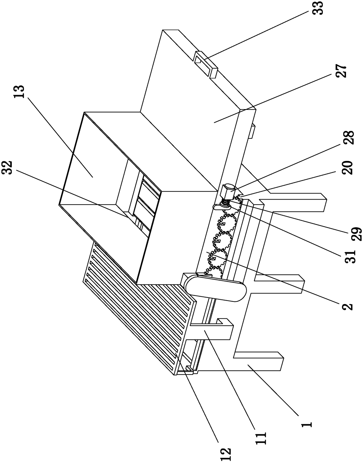 Barbecue oven capable of changing charcoal rapidly