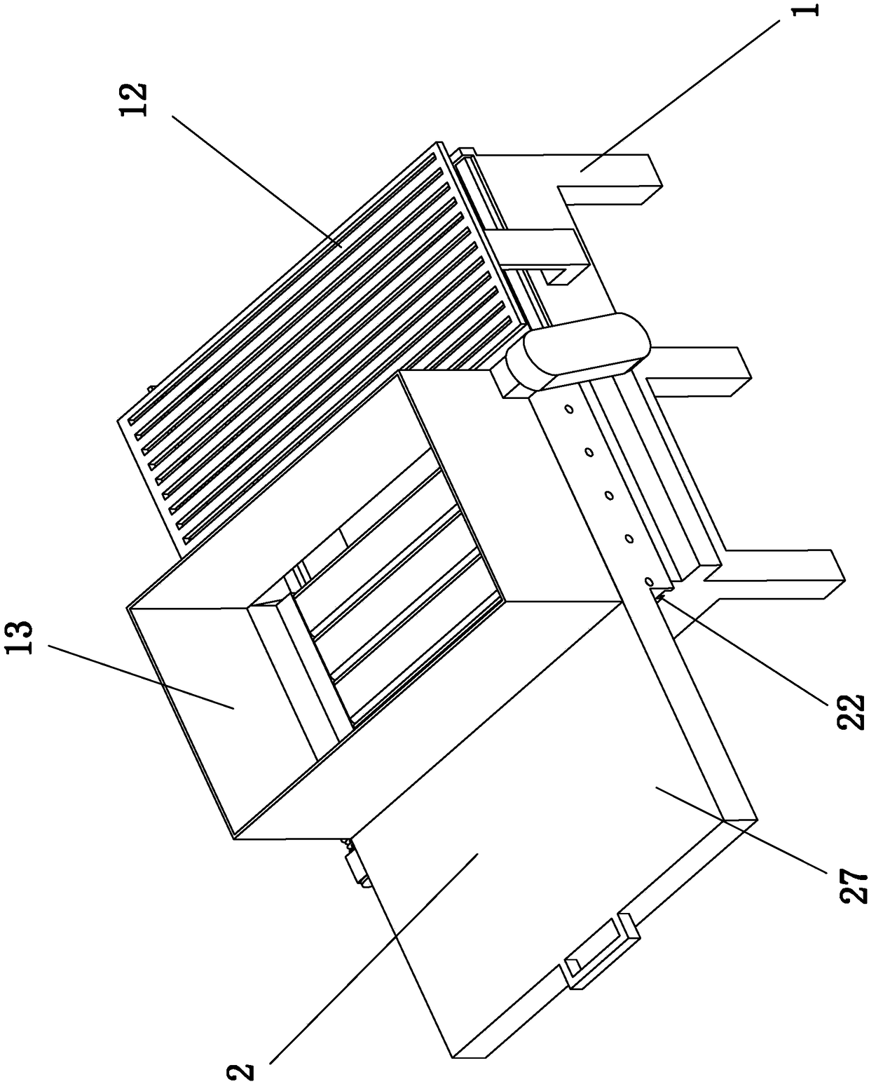 Barbecue oven capable of changing charcoal rapidly