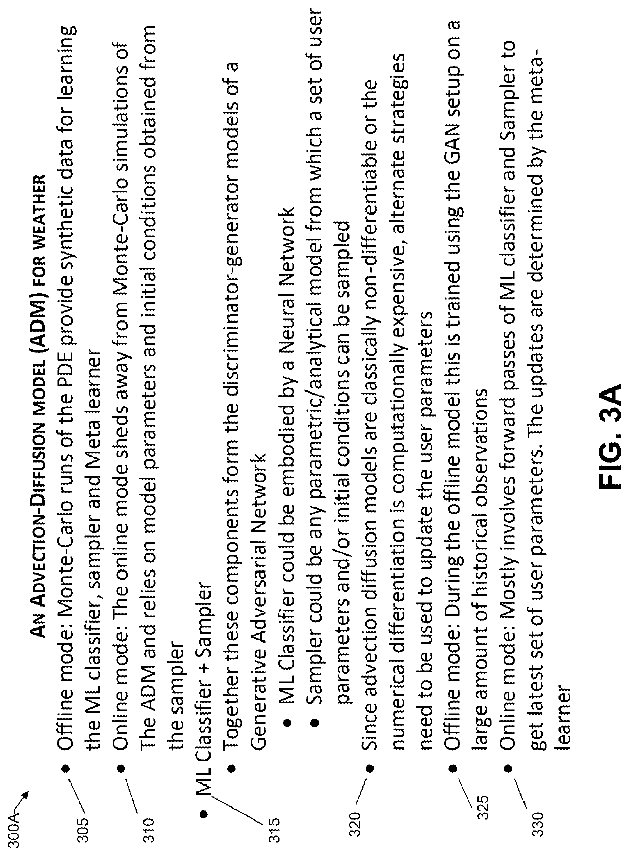 System for continuous update of advection-diffusion models with adversarial networks