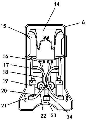 Stable pressurizing equipment for medical emergency blood transfusion and infusion bag