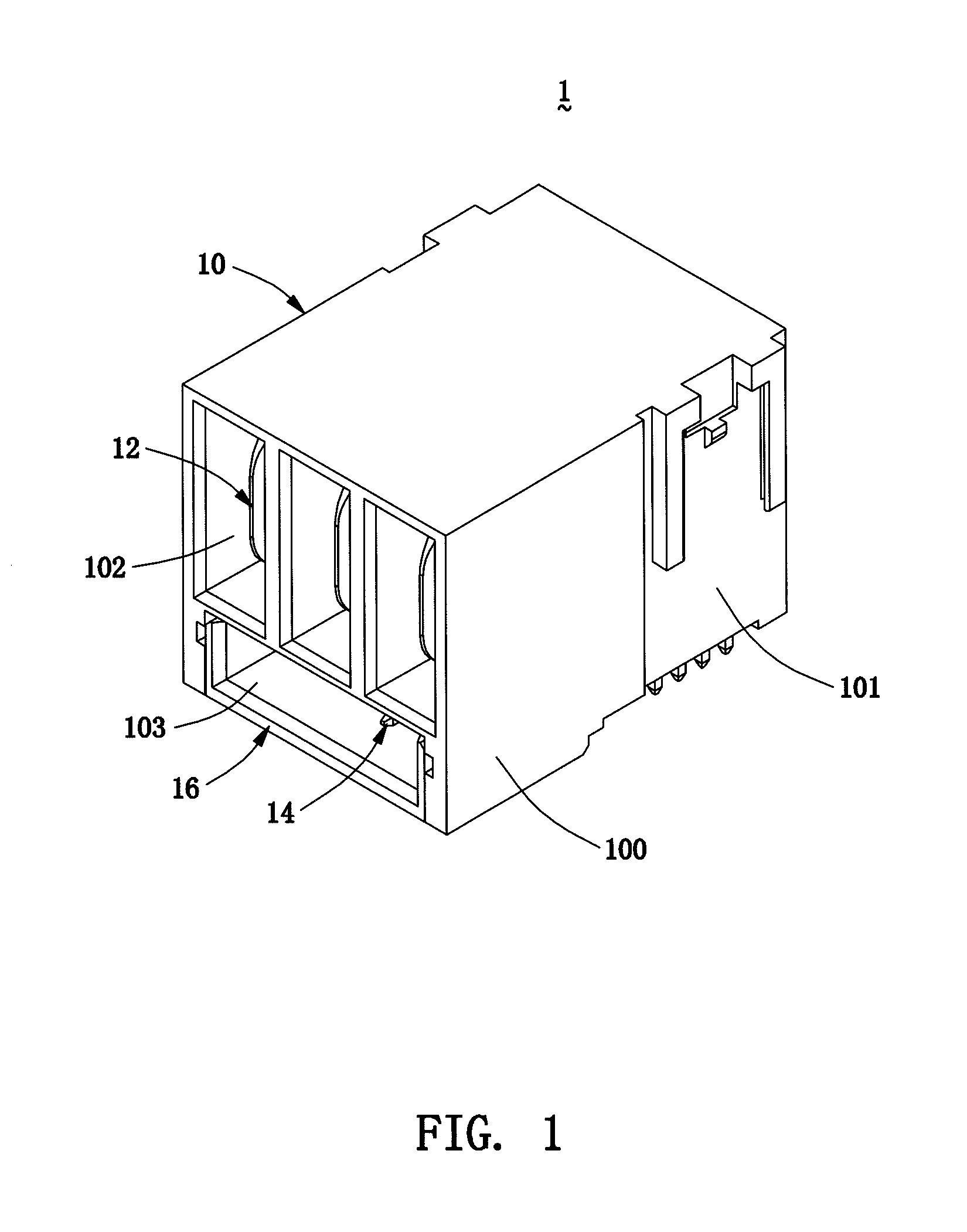 Plug connector, receptacle connector and electrical connector assembly