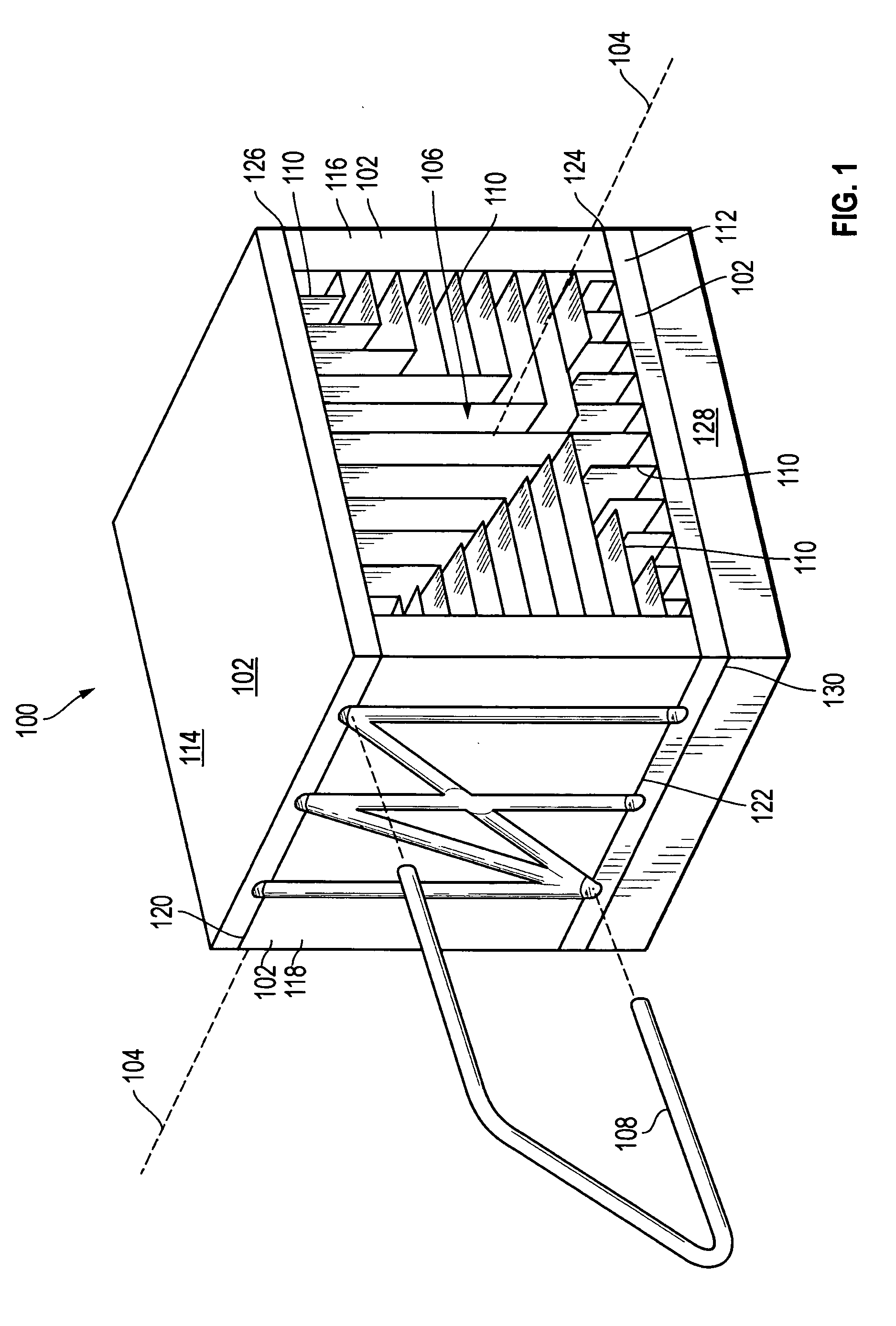 Heat sink for dissipating a thermal load