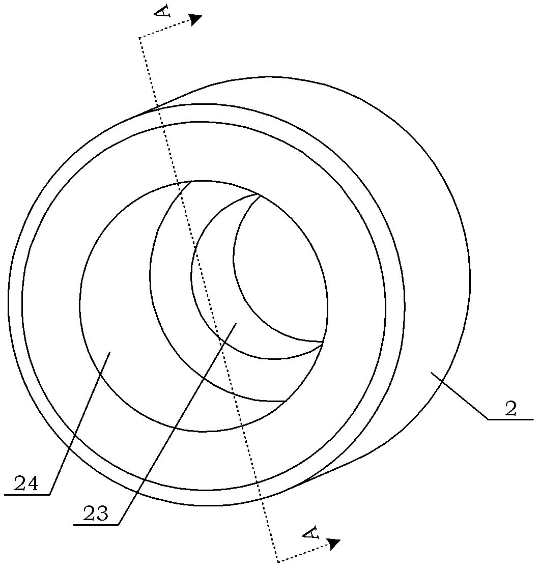 In-situ test positioning controllable mechanical loading and fixing device