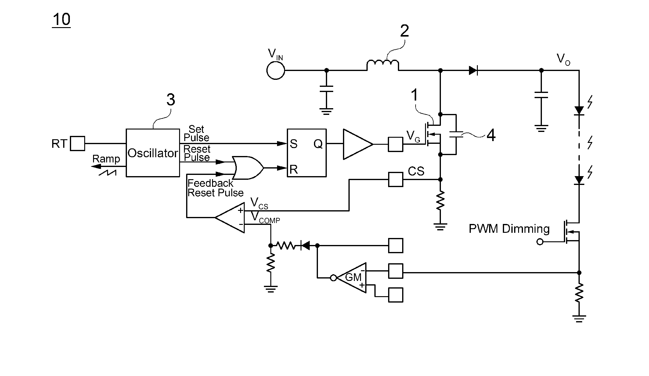 Switching controlling circuit, converter using the same, and switching controlling method