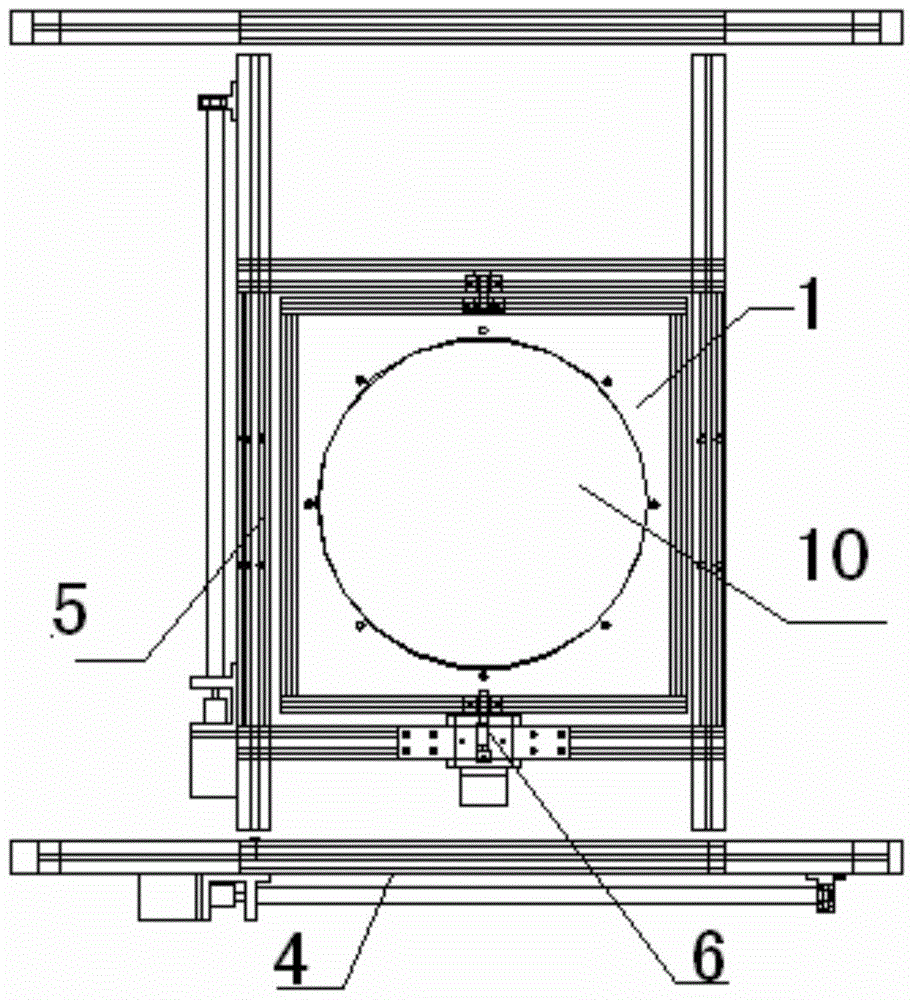 An X-ray object image point autonomous precision tracking control system and method