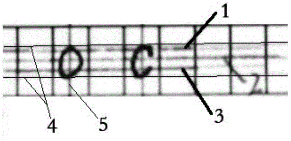 Electronic identification method for handwritten characters