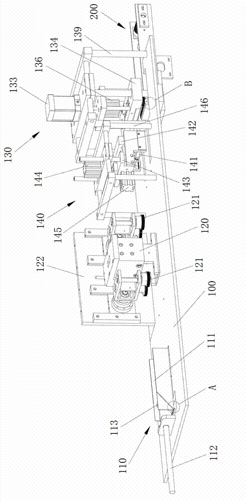 Packaging mechanism of automatic packaging machine for medical cotton swabs