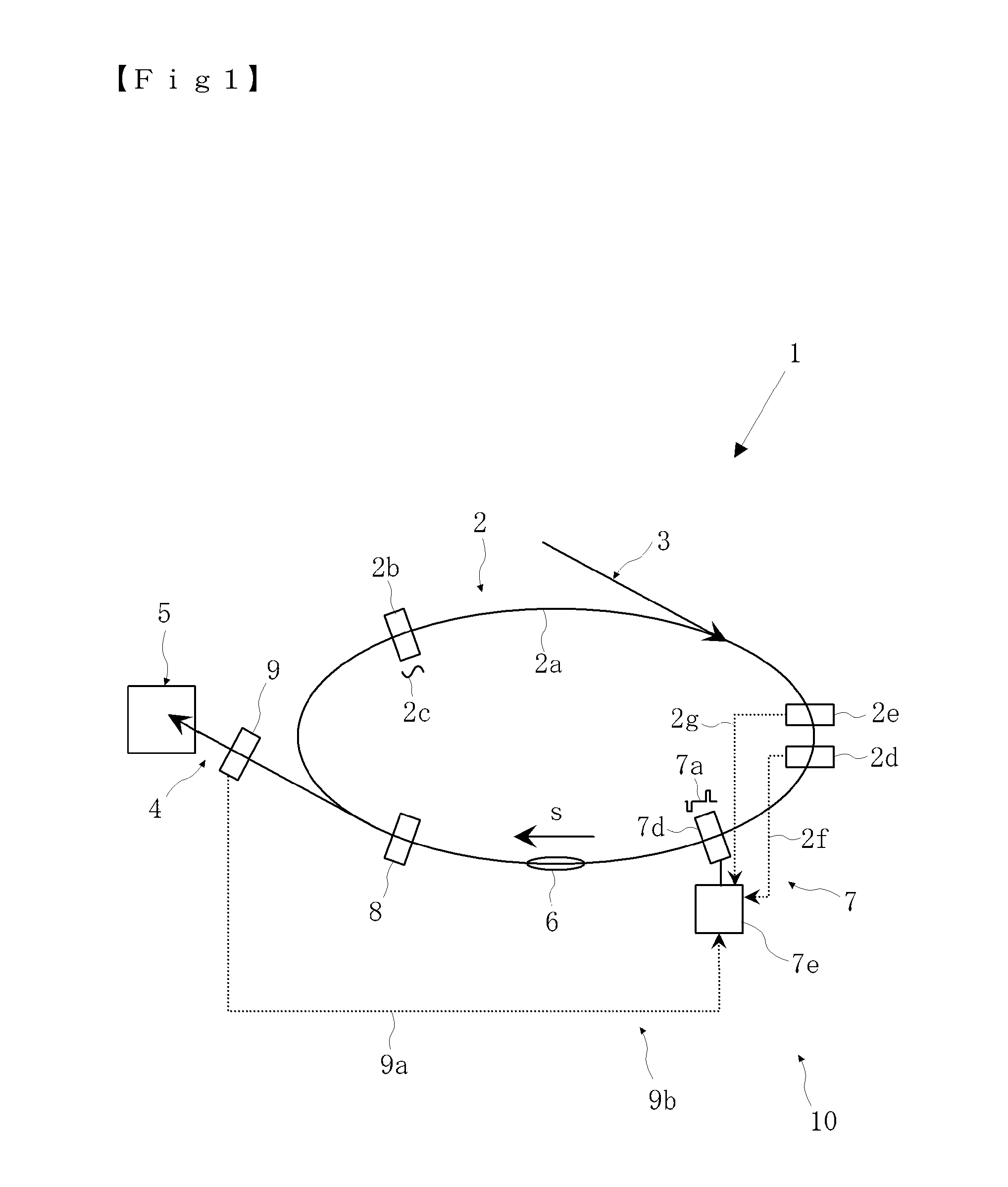 Charged particle beam extraction method using pulse voltage