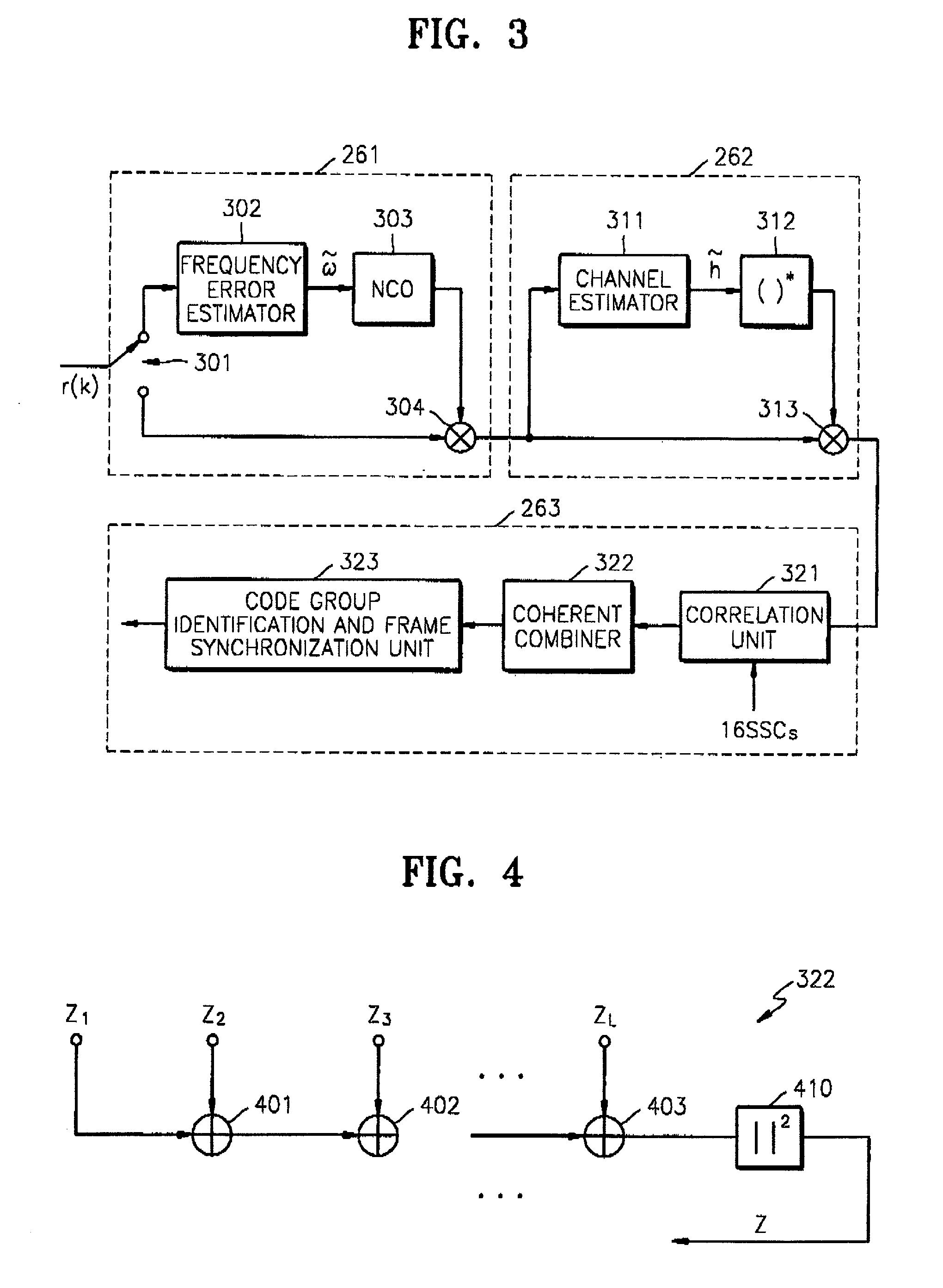 Apparatus for searching for a cell and method of acquiring code unique to each cell in an asynchronous wideband DS/CDMA receiver