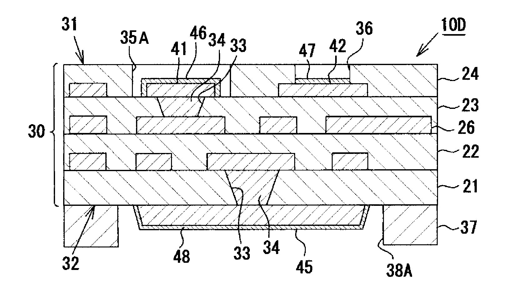 Method of Manufacturing Multilayer Wiring Substrate, and Multilayer Wiring Substrate