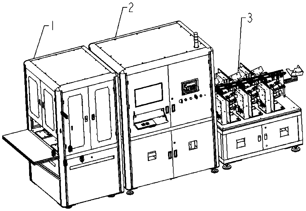 Silicon chip crystal flower sorting machine