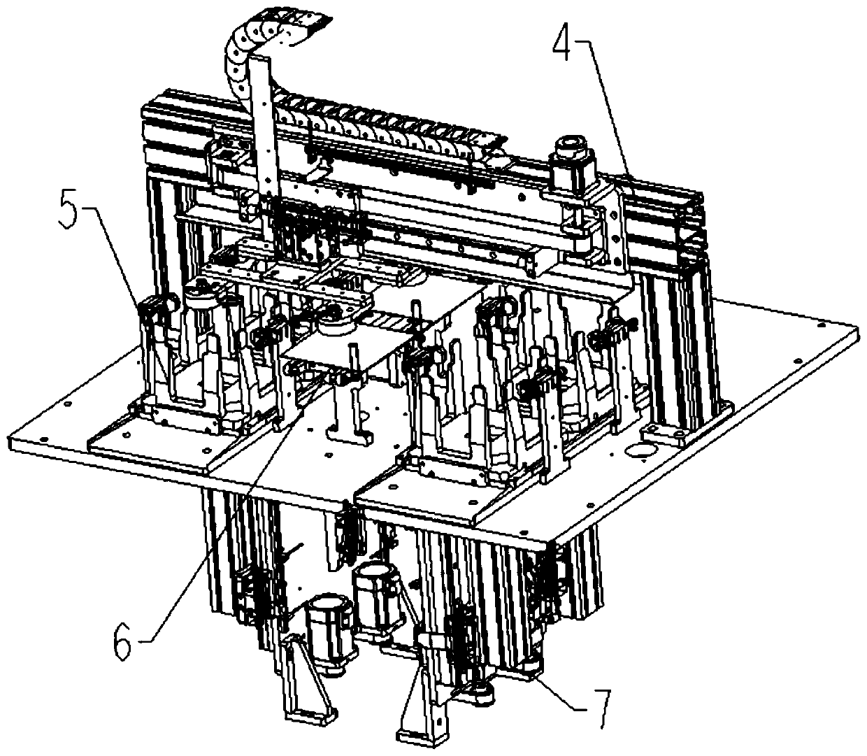 Silicon chip crystal flower sorting machine