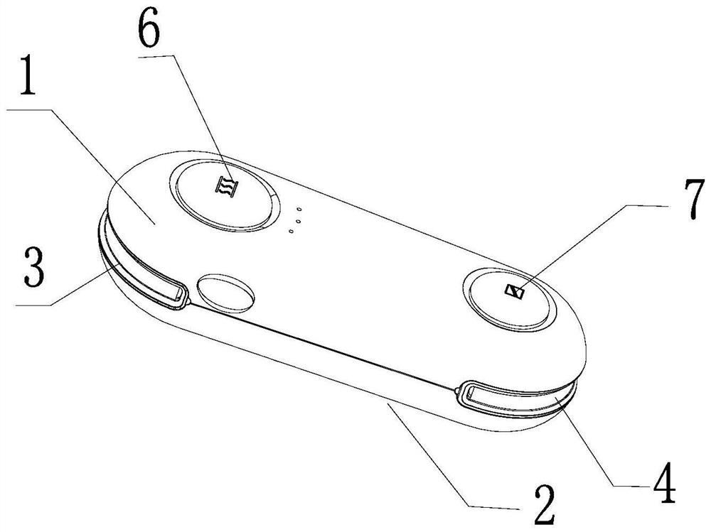 Pressing type handheld sealing machine for sealing and cutting