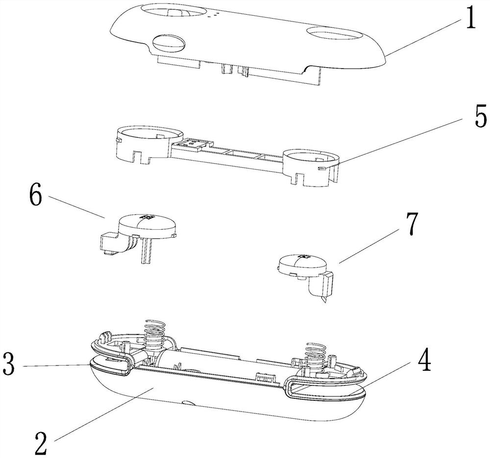 Pressing type handheld sealing machine for sealing and cutting