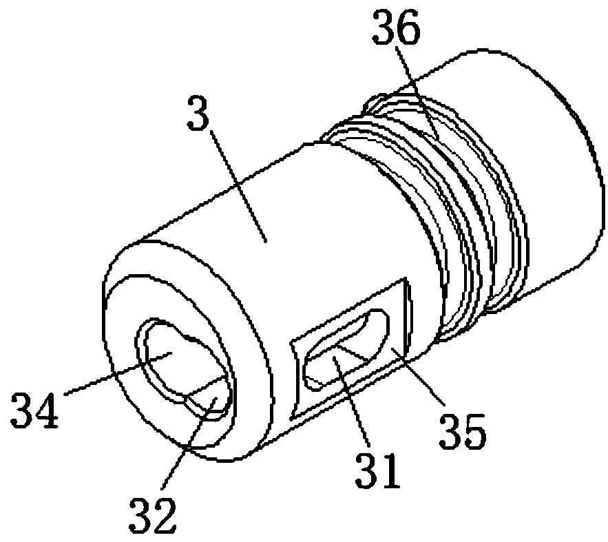 Injection mould core cooling device