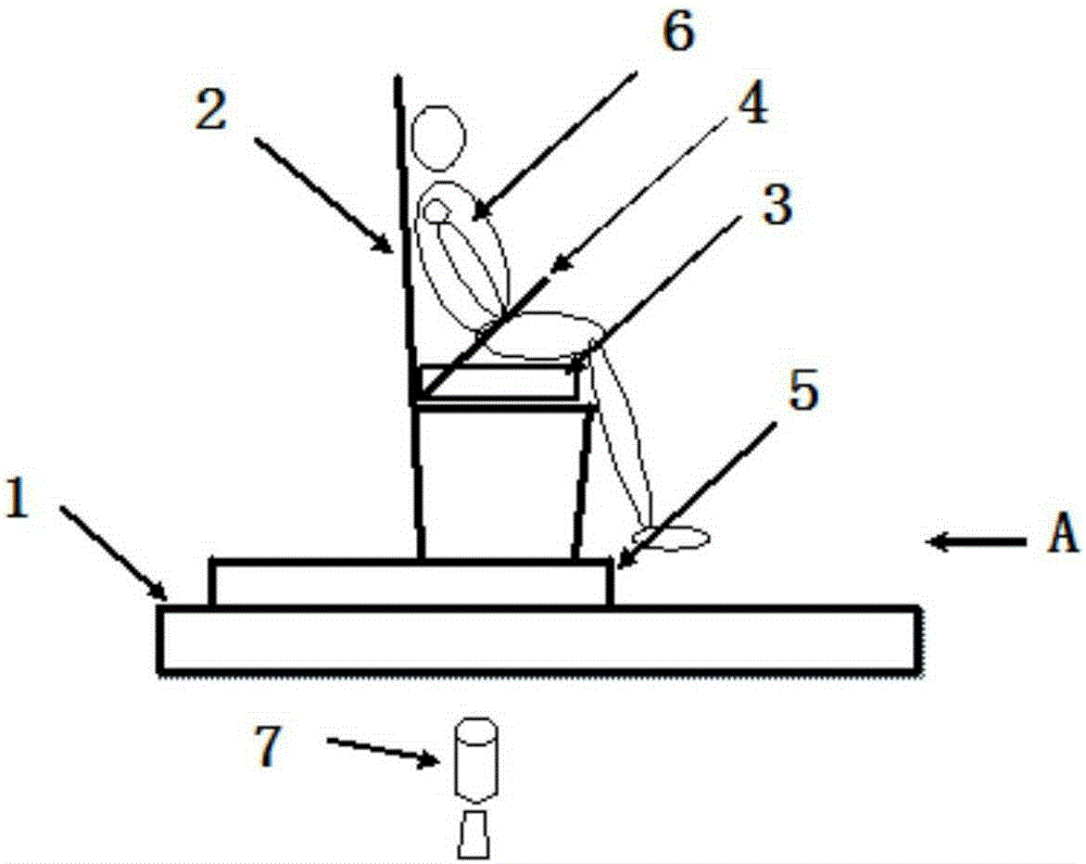 Aviation replaceable cushion dynamic airworthiness testing device and testing method