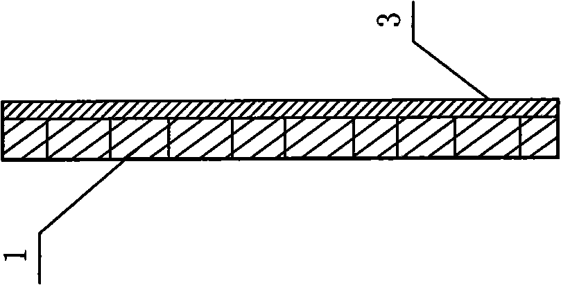 Larch vertical wood integrated floor and manufacturing method thereof