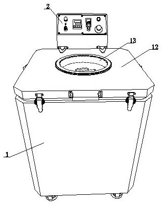 Low-noise high-speed centrifugal grinding and polishing machine