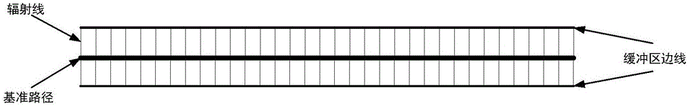 Positioning data based service line patrol assessment method