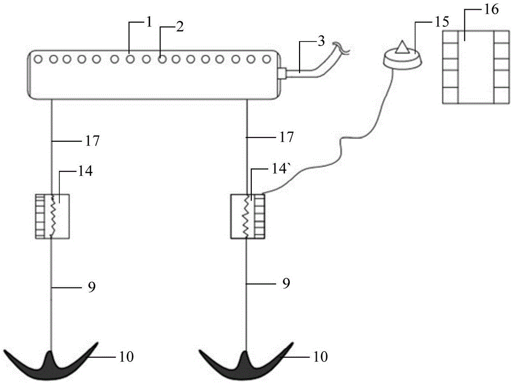 Method and device for oil containment by air curtain