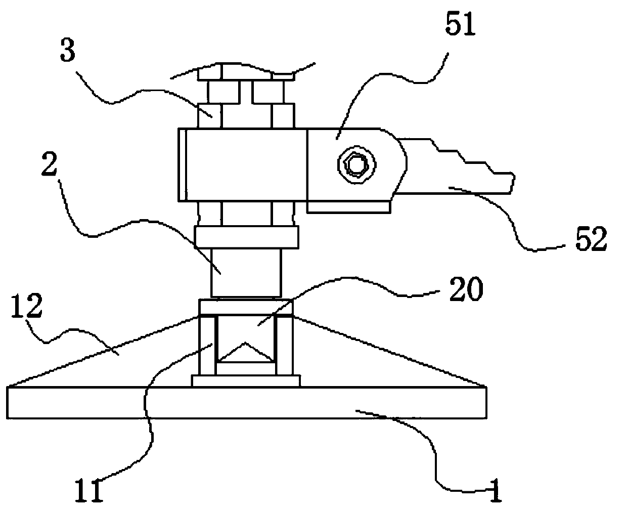 Hydraulic lifting jack