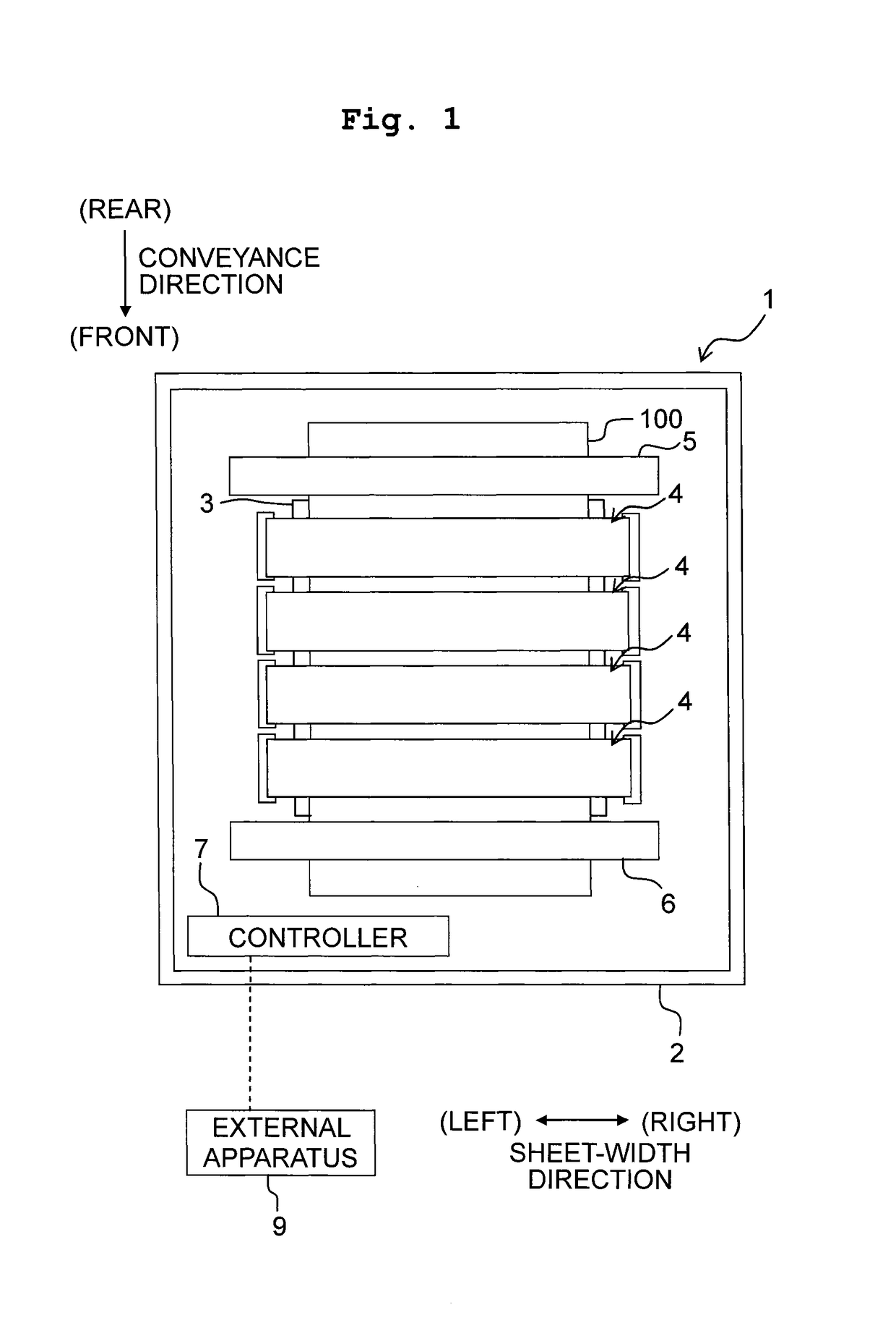 Head unit having nozzle chips arranged side by side and liquid jetting apparatus including the same